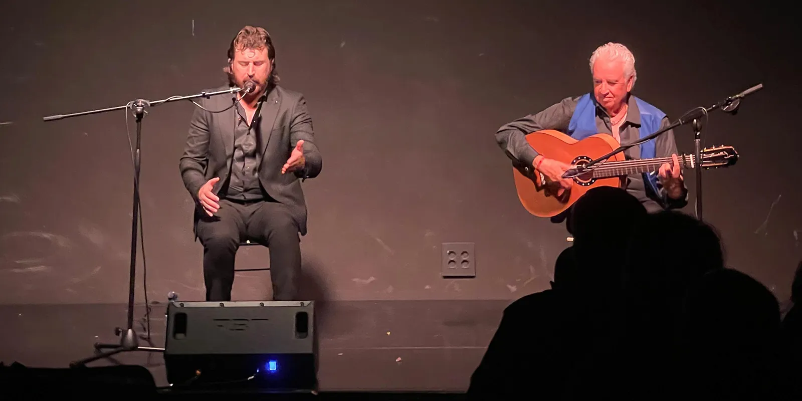 Recital de cante de Gregorio Moya. Contenedor Cultural UMA, Málaga. 30 oct 2025. Foto: Contenedor