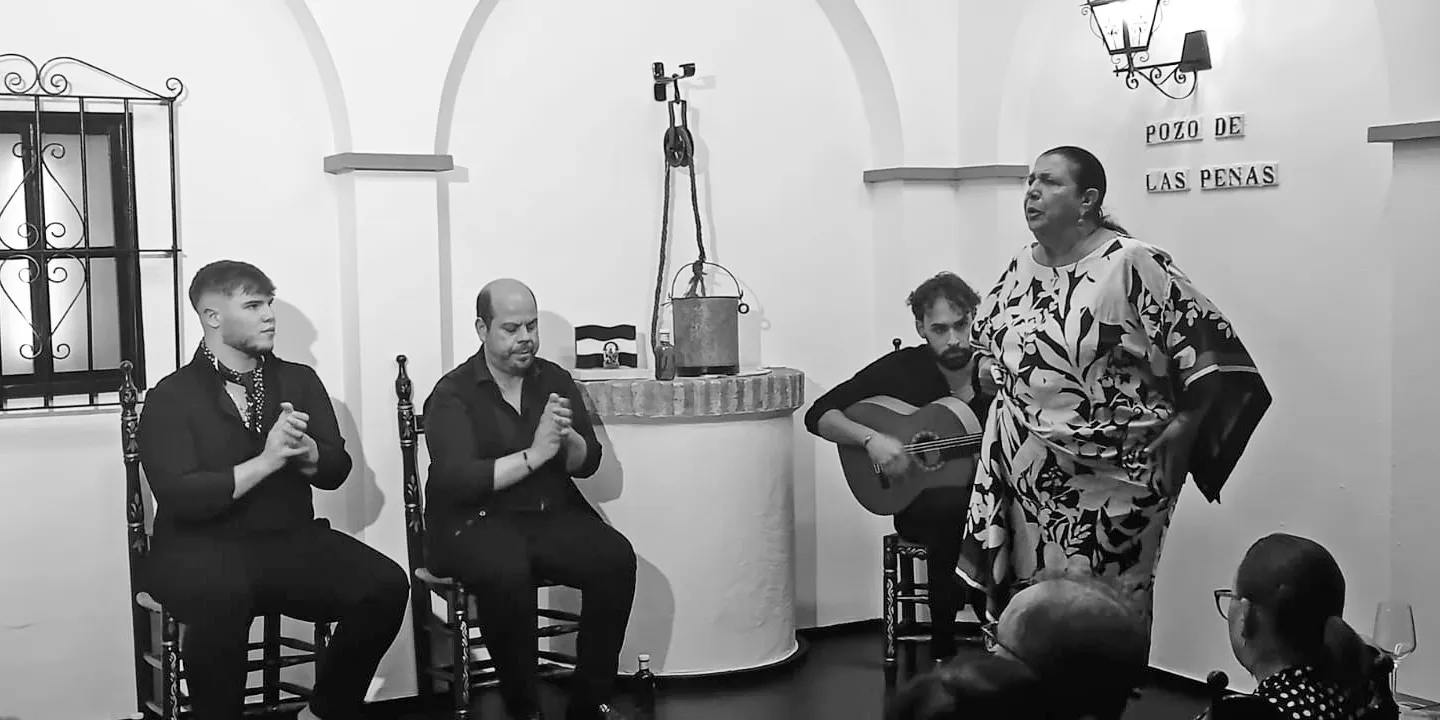 Recital de baile de Carmen Ledesma. Tertulia Cultural Flamenca El Pozo de las Penas. Los Palacios y Villafranca, Sevilla. 7 nov 2025. Foto: El Pozo