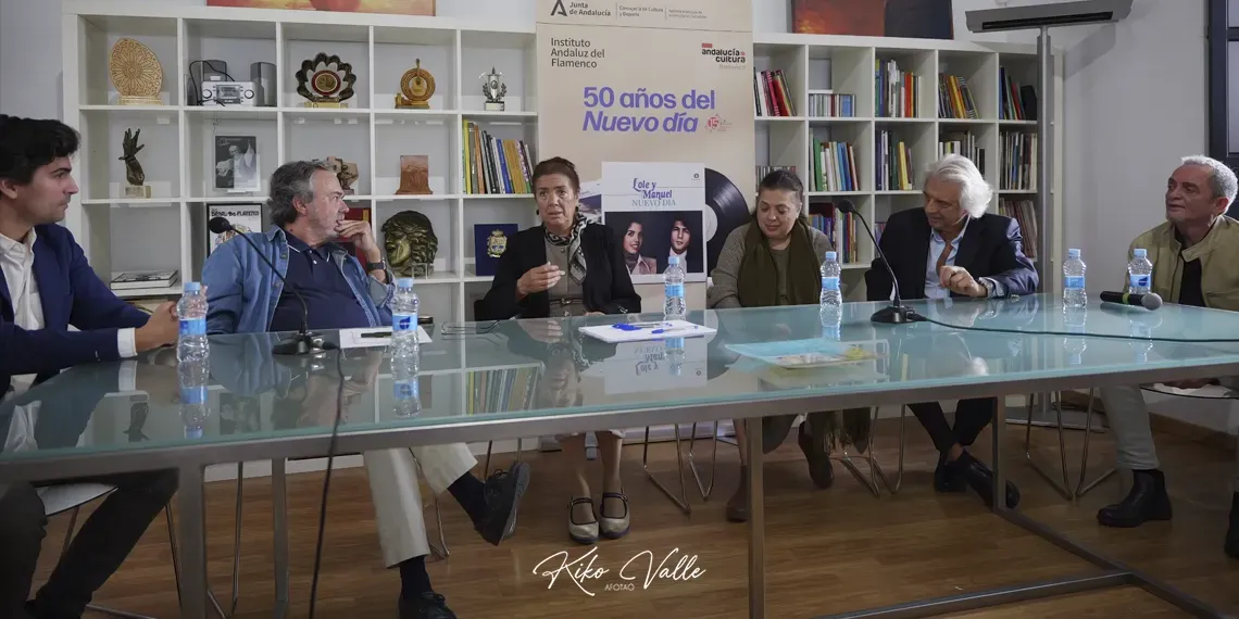Mesa redonda Cincuenta aniversario de 'Nuevo día. Instituto Andaluz del Flamenco, Sevilla. 5 nov 2025. Foto: Kiko Valle