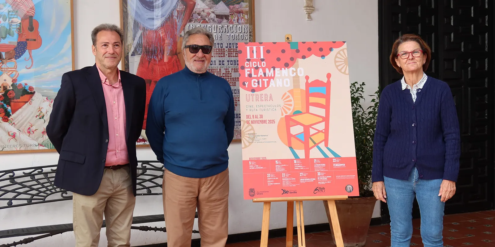 Presentación del III Ciclo Flamenco y Gitano. Foto: Ayuntamiento Utrera