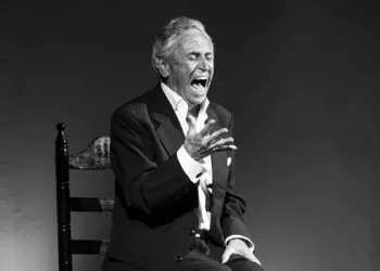 Diego Clavel, en la Reunión de Cante Jondo de La Puebla de Cazalla. Foto: Antonio Moreno