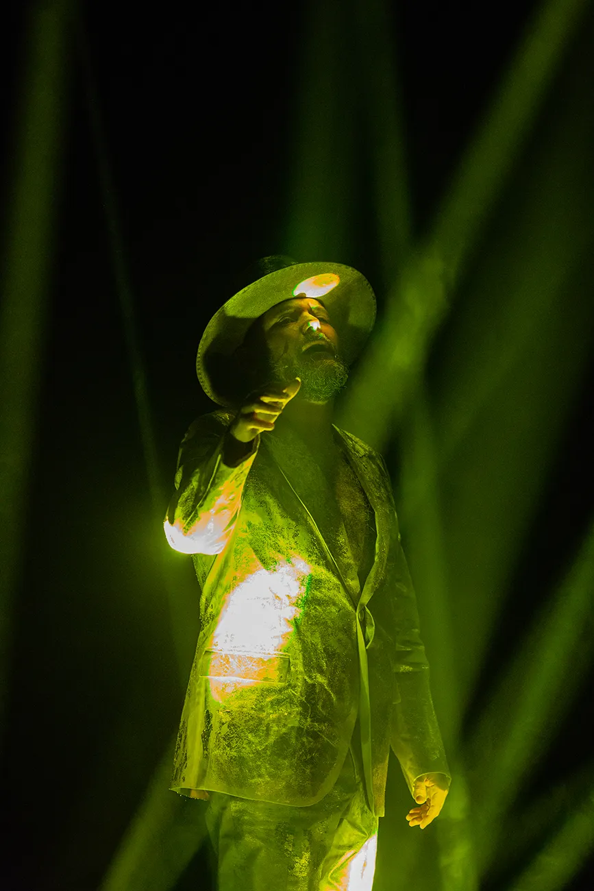 'Cante a lo gitano', de Niño de Elche. 35 Festival de Nimes. 10 enero 2025. Foto: Sandy Korzekwa