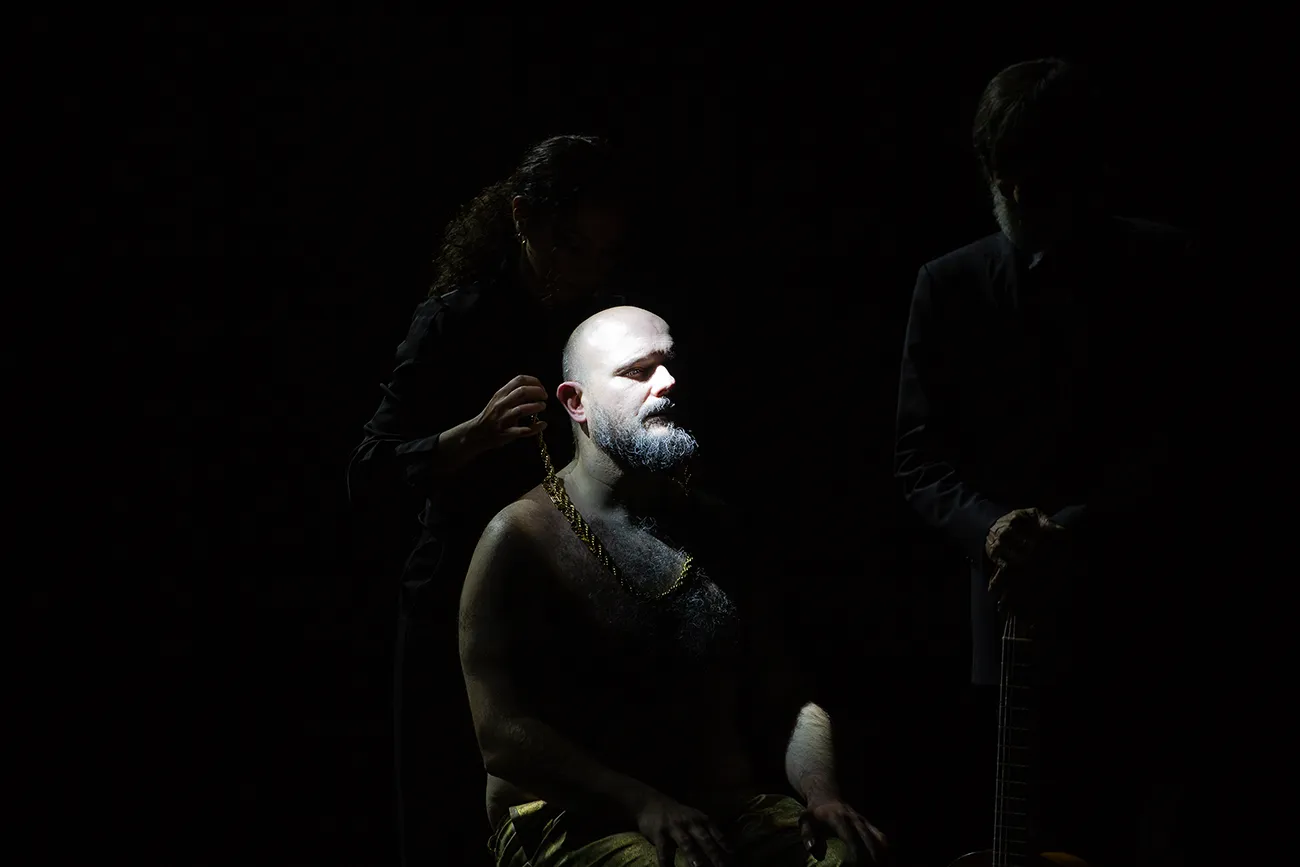 'Cante a lo gitano', de Niño de Elche. 35 Festival de Nimes. 10 enero 2025. Foto: Sandy Korzekwa