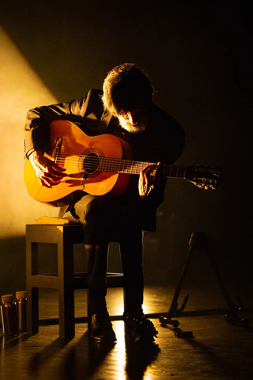 'Cante a lo gitano', de Niño de Elche. 35 Festival de Nimes. 10 enero 2025. Foto: Sandy Korzekwa