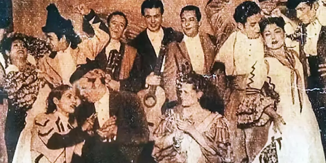 Flamencos en Argentina: Esteban de Sanlúcar, Leonor Amaya, Miguel Herrero. Archivo particular EZ.