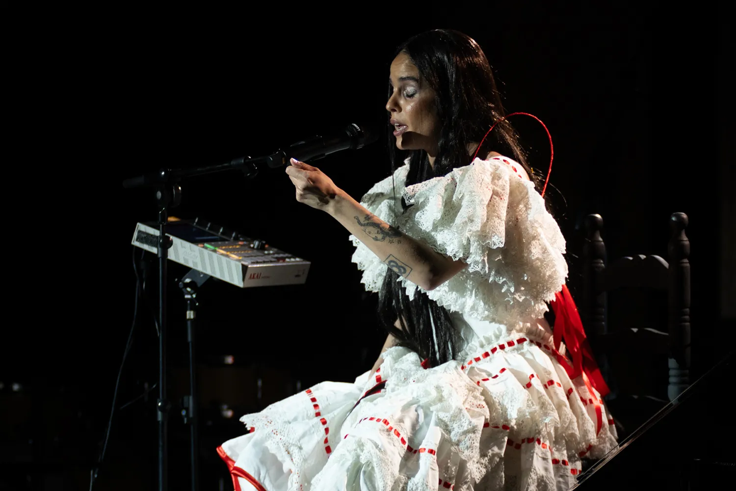 'Sangre sucia', de Ángeles Toledano. XXIX Festival de Jerez. Bodegas González-Byass. 27 feb 2025. Foto: Tamara Pastora