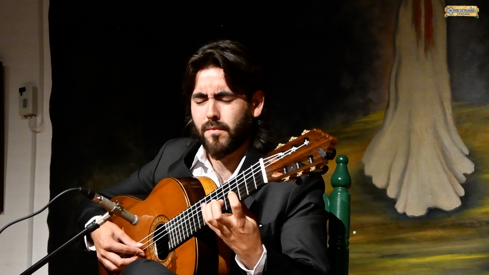 Álvaro Martinete. Peña Flamenca La Platería, Granada. 26 abril 2025. Foto: Gilberto González