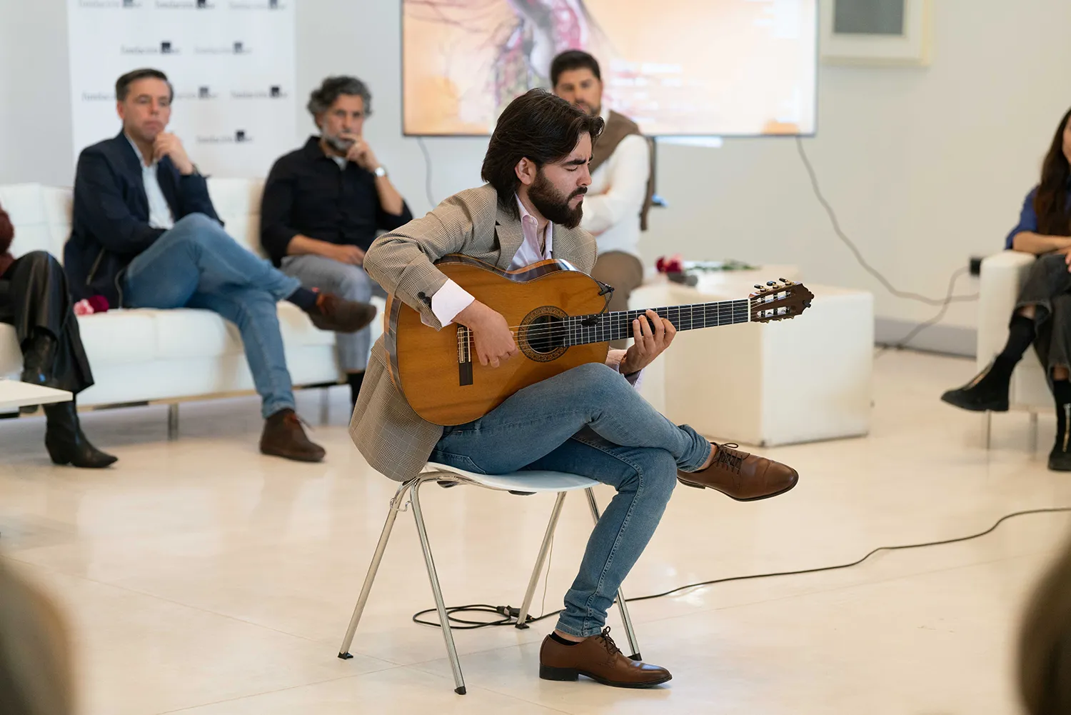 Presentación de Flamenco Festival Londres en la Fundación SGAE, Sevilla. 10 abril 2025. Foto: Manu Suá