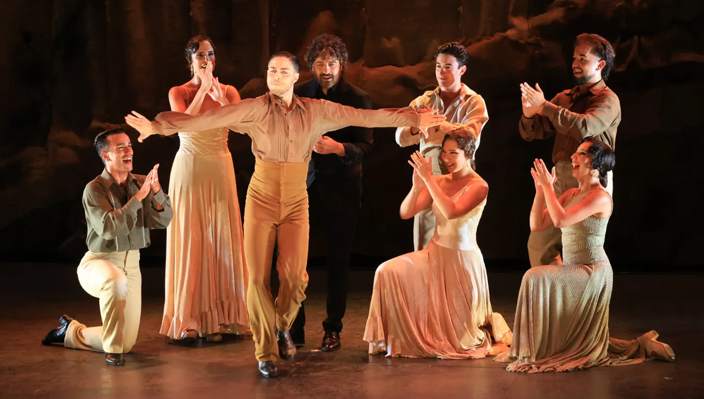 'Tierra bendita', del Ballet Flamenco de Andalucía. LXIV Festival Internacional del Cante de las Minas. La Unión, Murcia. 5 agosto 2025. Foto: Las Minas