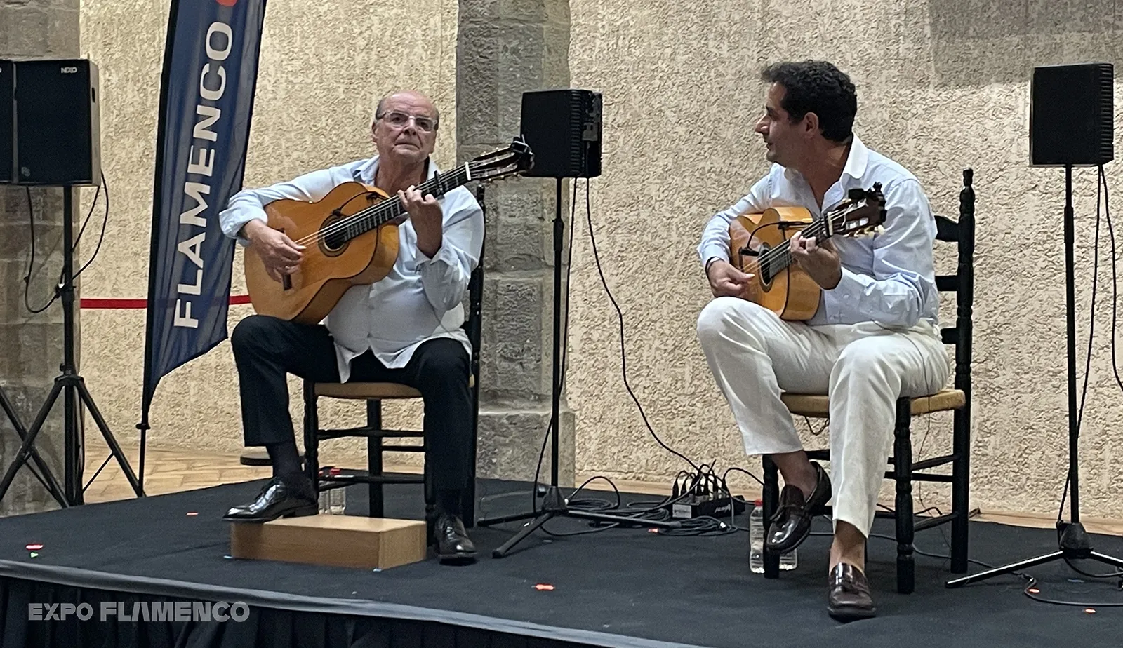 Miguel y Juan Vargas. Espacio Sabicas, Pamplona. XII Festival Flamenco On Fire. 27 agosto 2025. Foto: Juan Garrido