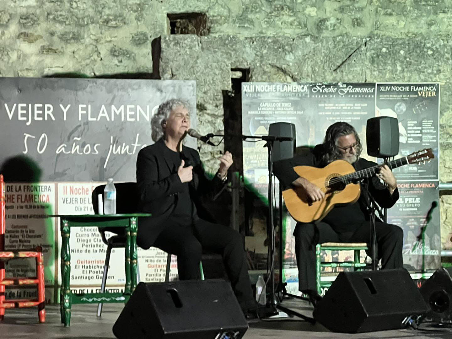 Mayte Martín. LII Noche Flamenca de Vejer. Murallas de Segur, Vejer de la Frontera, Cádiz. 23 agosto 2025. Foto: Ayto Vejer