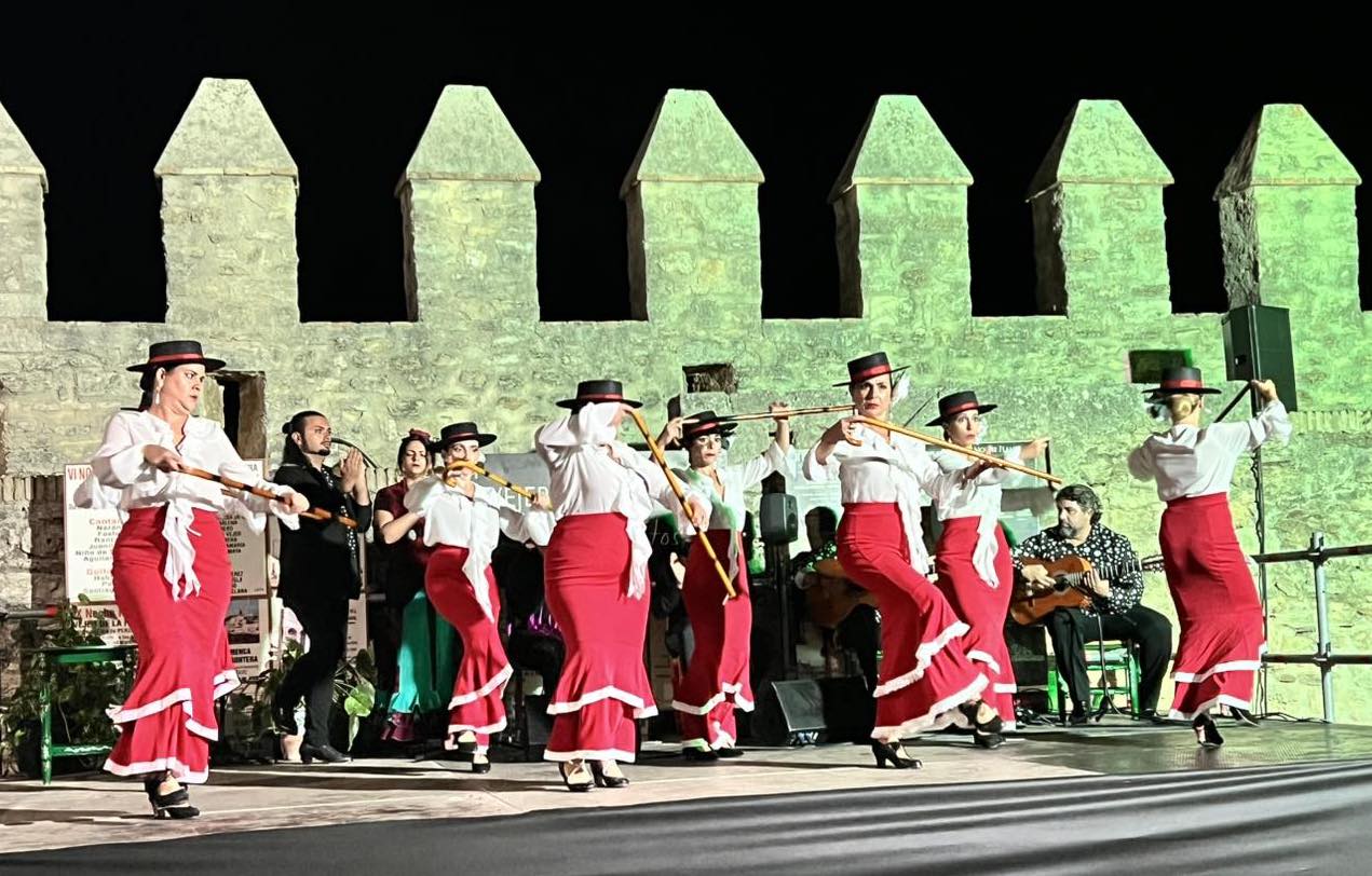 Compañía Carmen Guerrero. LII Noche Flamenca de Vejer. Murallas de Segur, Vejer de la Frontera, Cádiz. 23 agosto 2025. Foto: Ayto Vejer