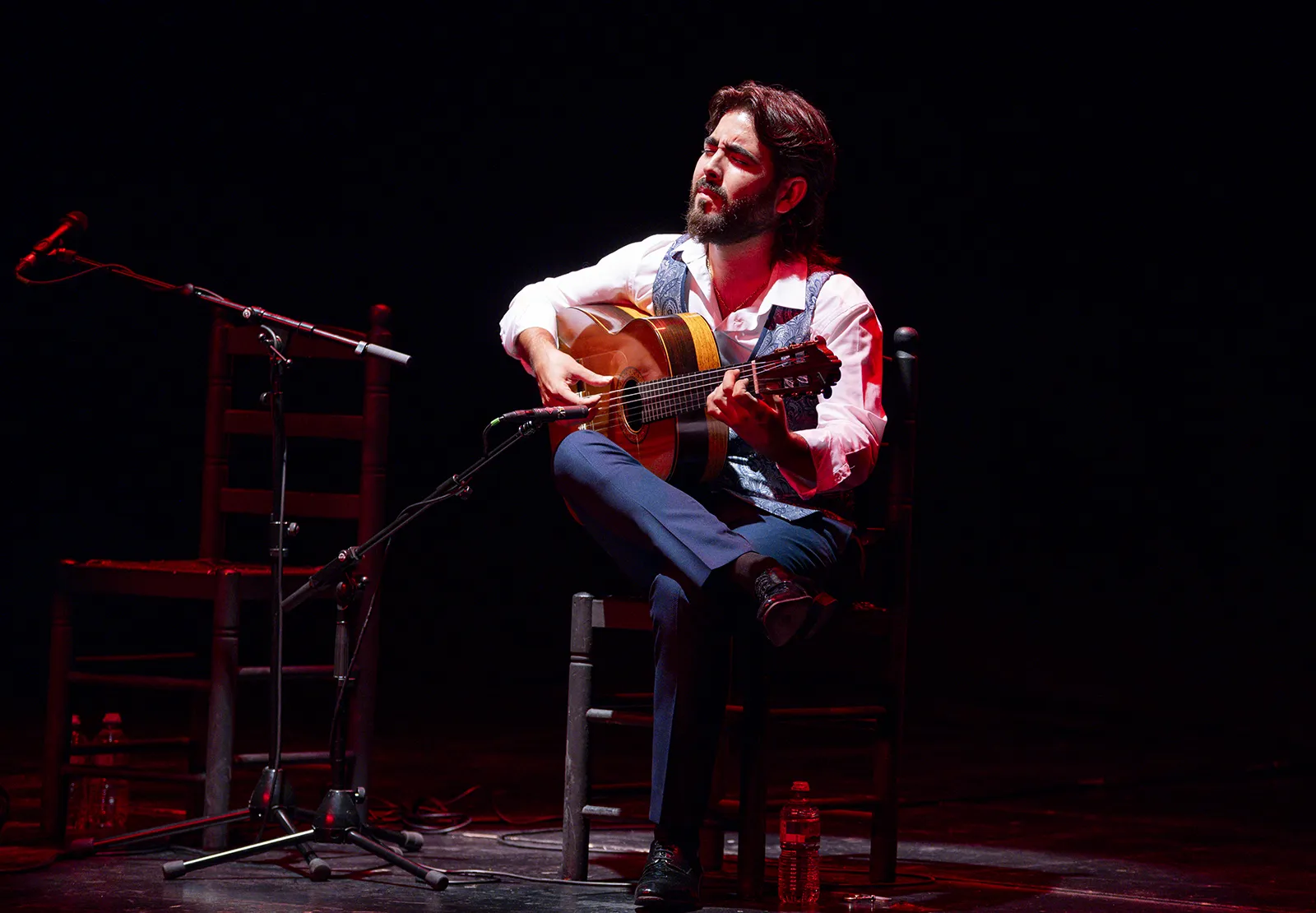 'Huellas de Poemas', de Alicia Morales y Álvaro Martinete. I Bienal de Granada. Centro Federico García Lorca, Granada. 21 sep 2025. Foto: Bienal