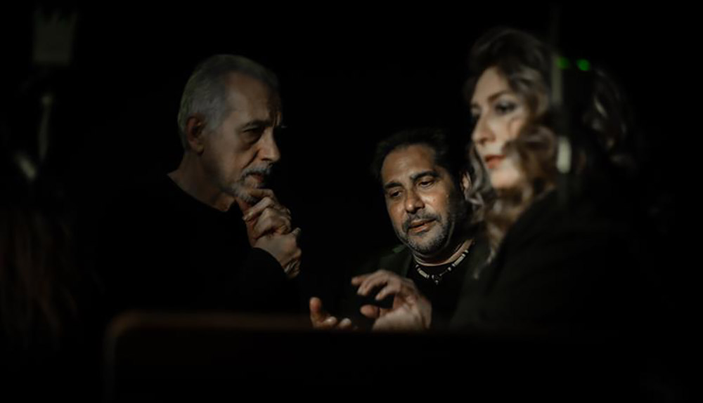 Fernando Trueba, Niño Josele y Estrella Morente. Imagen promocional de 'Bajañí'.