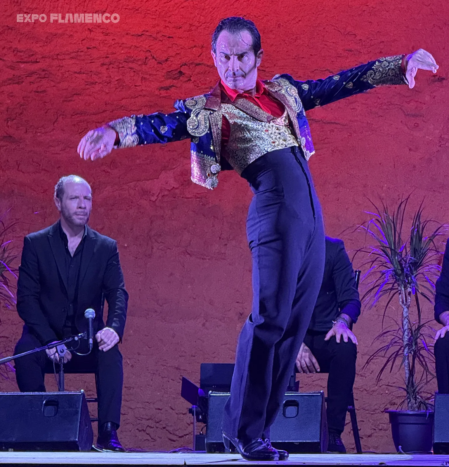David Pérez. XLV Festival Flamenco Joaquín el de la Paula. Jardines del Auditorio Riberas del Guadaíra, Alcalá de Guadaíra (Sevilla). 20 sep 2025. Foto: Carmen Arjona
