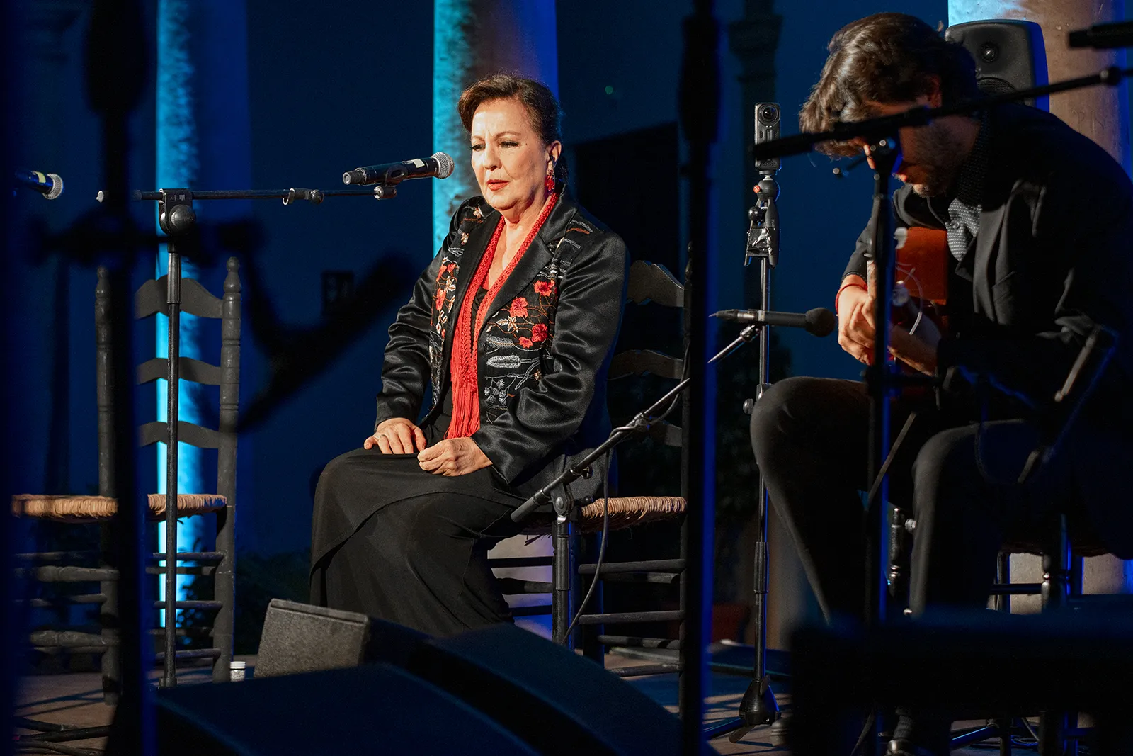 Carmen Linares. 'La Sosegá. El palo sin prisa'. I Bienal de Flamenco de Granada. Abadía del Sacromonte. 27 sep 2025. Foto: Bienal