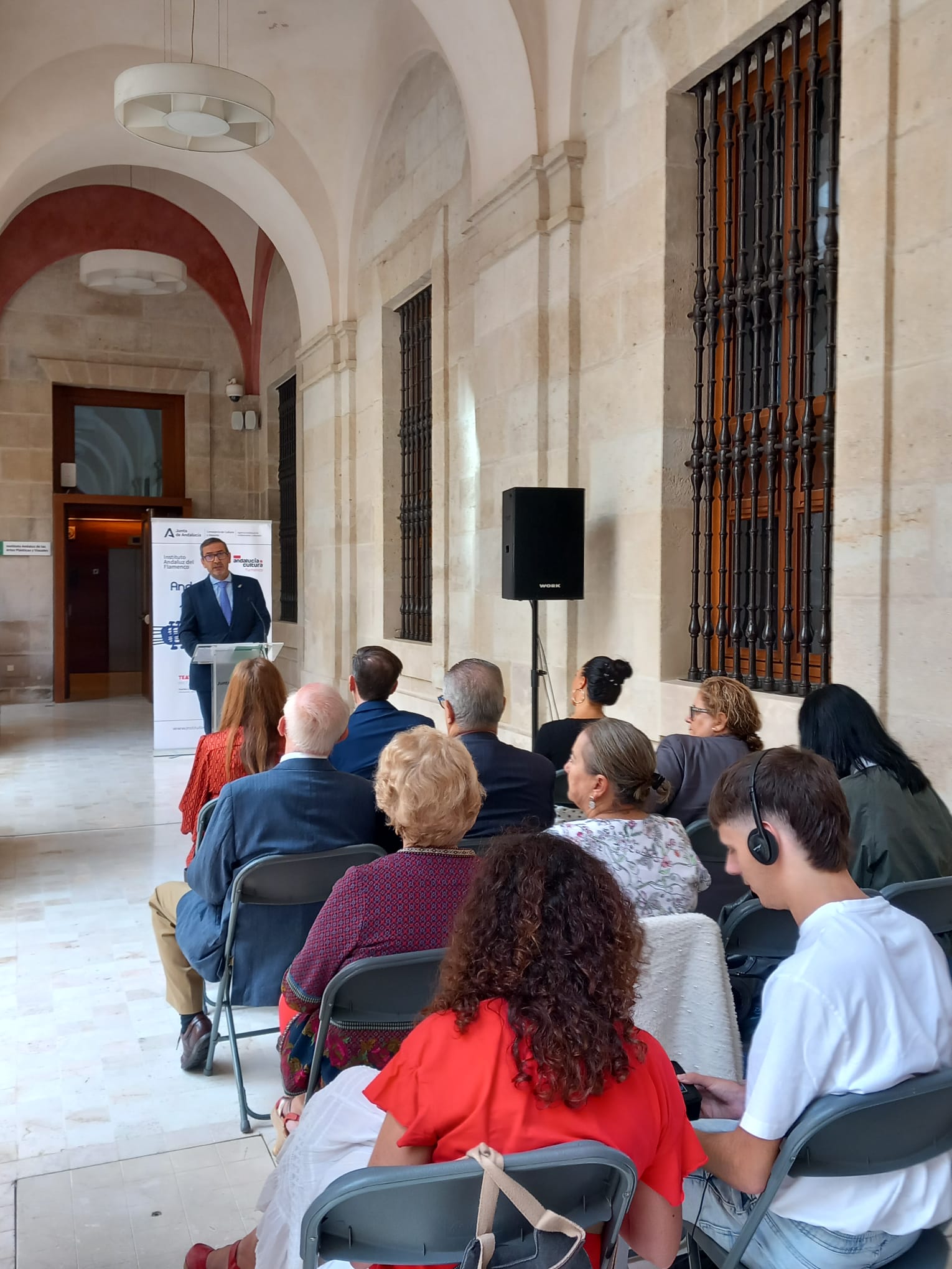 Presentación en Málaga de los actos del 15º aniversario del Flamenco Patrimonio. Foto: AAIC