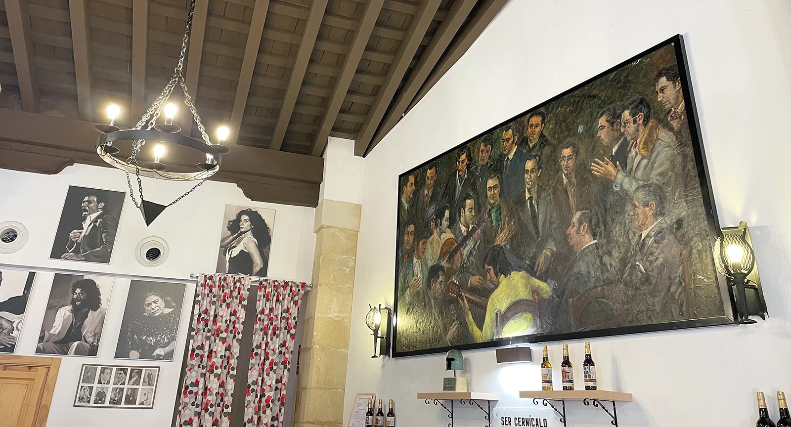 Inauguración de la nueva sede de la Peña Flamenca Los Cernícalos, Jerez. Foto: Juan Garrido