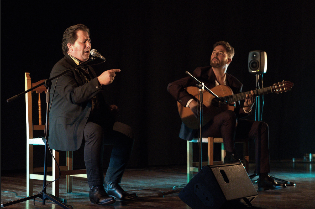 Sebastián Cruz y José Luis Medina. Cabildo Flamenco de Archidona. Foto: David Burbano