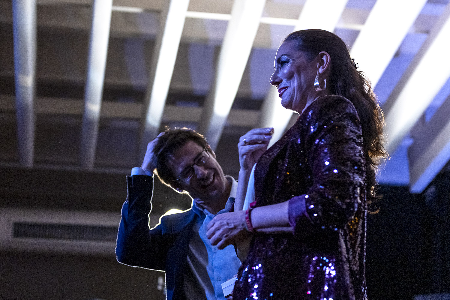 Marina Heredia, en la Peña Flamenca La Buena Gente, Jerez. Foto: Paco Barroso