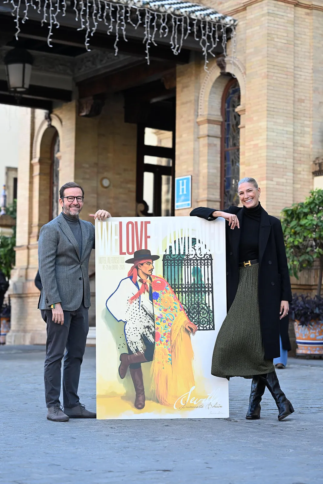 Alianza de We Love Flamenco y la Cátedra de Moda Flamenca Flamentex. Foto: WLF