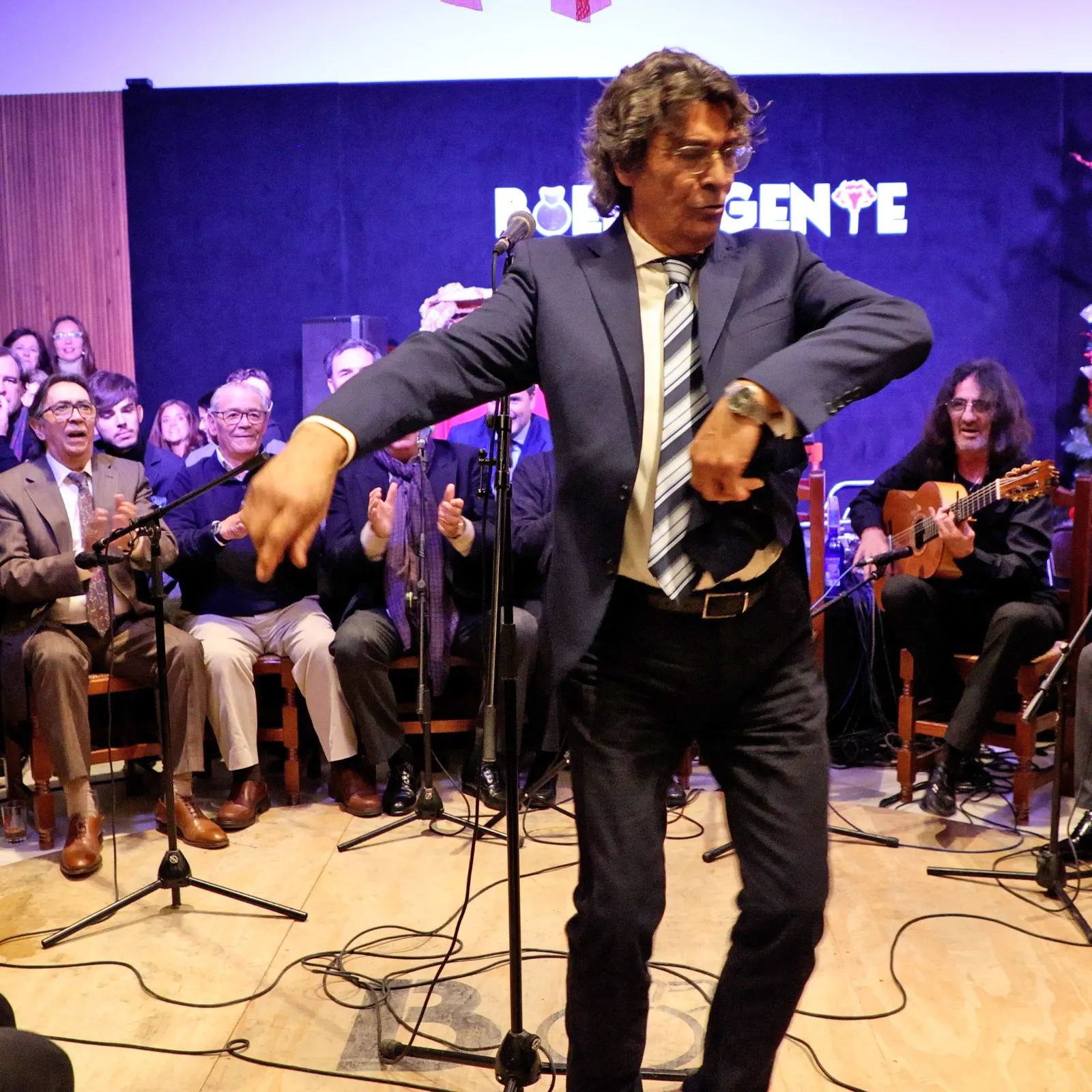 Homenaje a Los Juncales de Jerez. Peña Flamenca Buena Gente. Dic 2025. Foto: José María Castaño