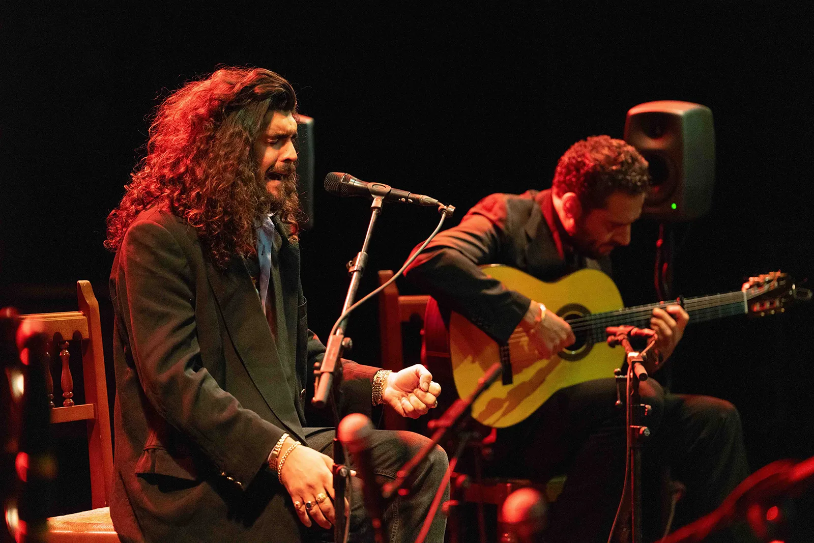 Israel Fernández, en Alcalá de Guadaíra. Festival Flamenco Duende. Foto: Manu Suá