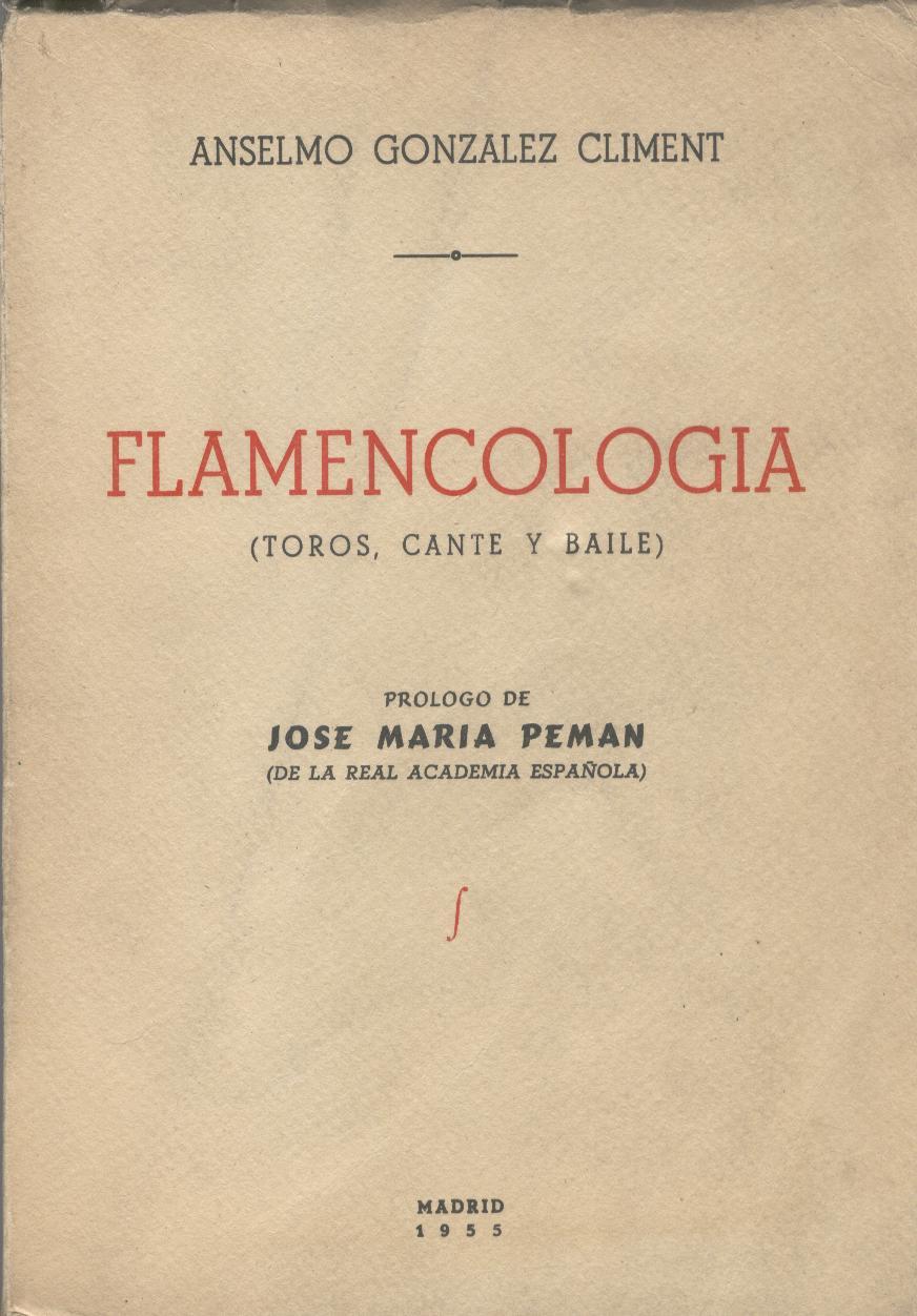 Portada del libro de González Climent en 1955.