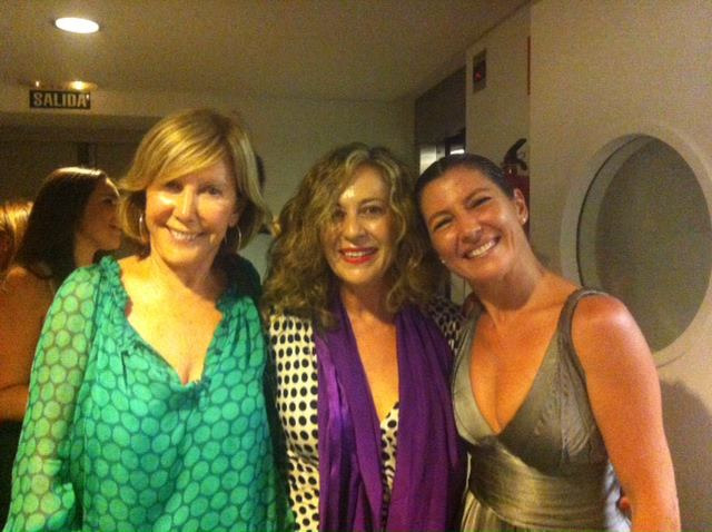 Teresa Torres, con Concha y Sara Baras. Foto: RRSS T.T.