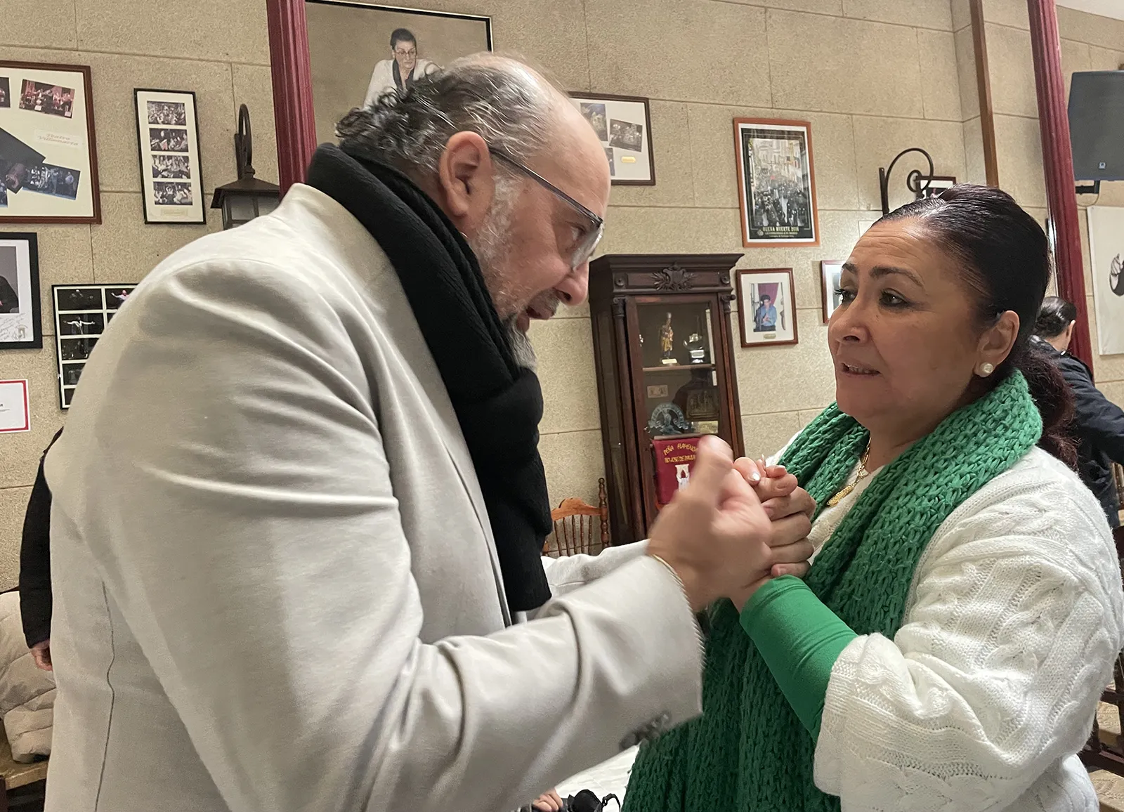 Presentación del festival Tacón Flamenco de Utrera. Peña Flamenca Tío José de Paula, Jerez. 9 feb 2026. Foto: Juan Garrido