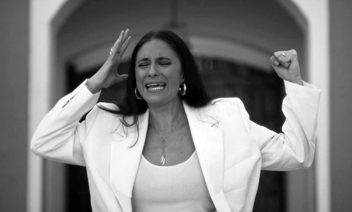 María Peláe. Fotograma del documental 'Acuérdate de mí', sobre La Niña de la Puebla. De la cineasta onubense Remedios Malvárez.