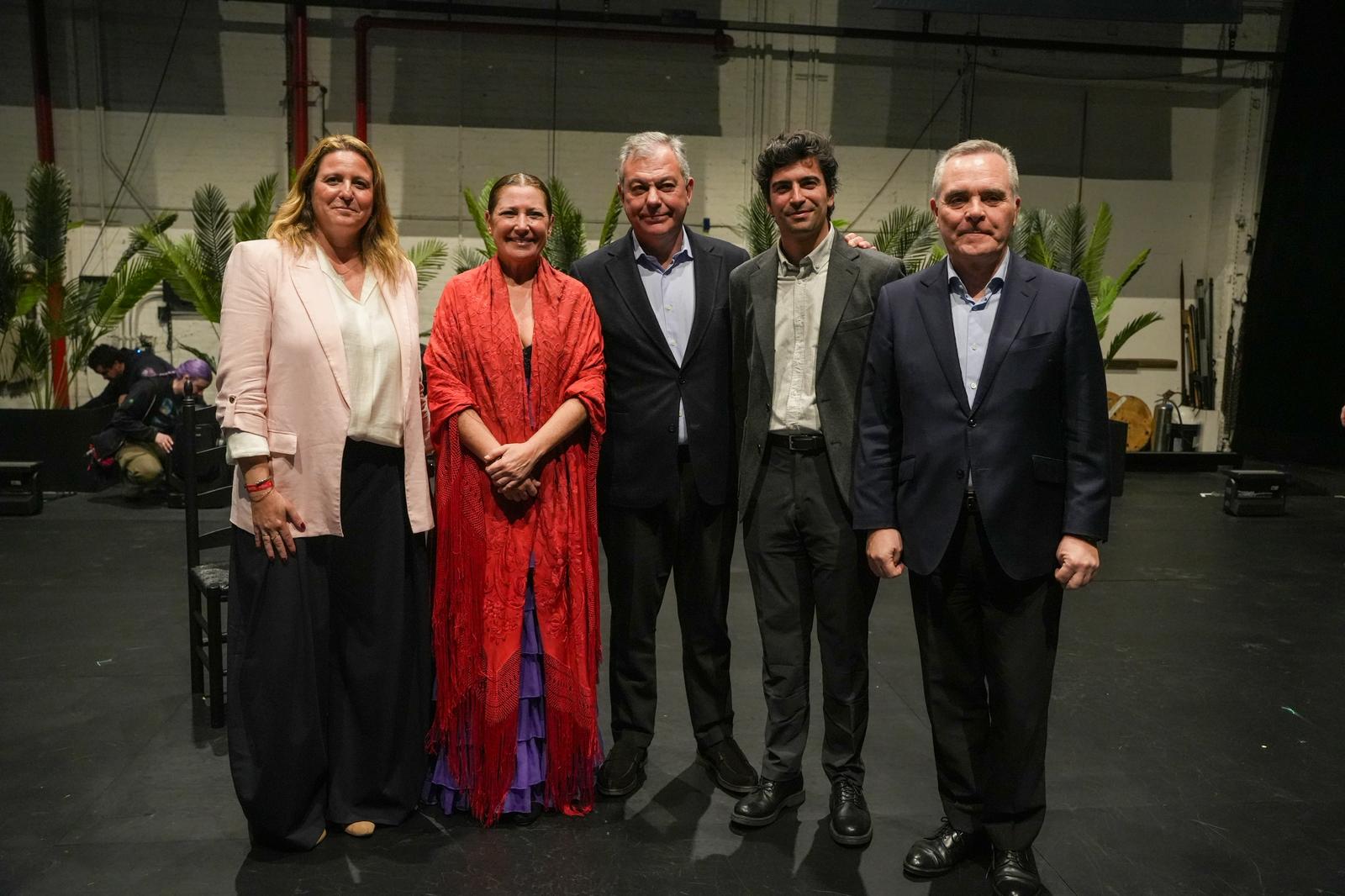 Presentación de la XXIV Bienal de Flamenco de Sevilla. New York City center, marzo 2026. Foto: Bienal