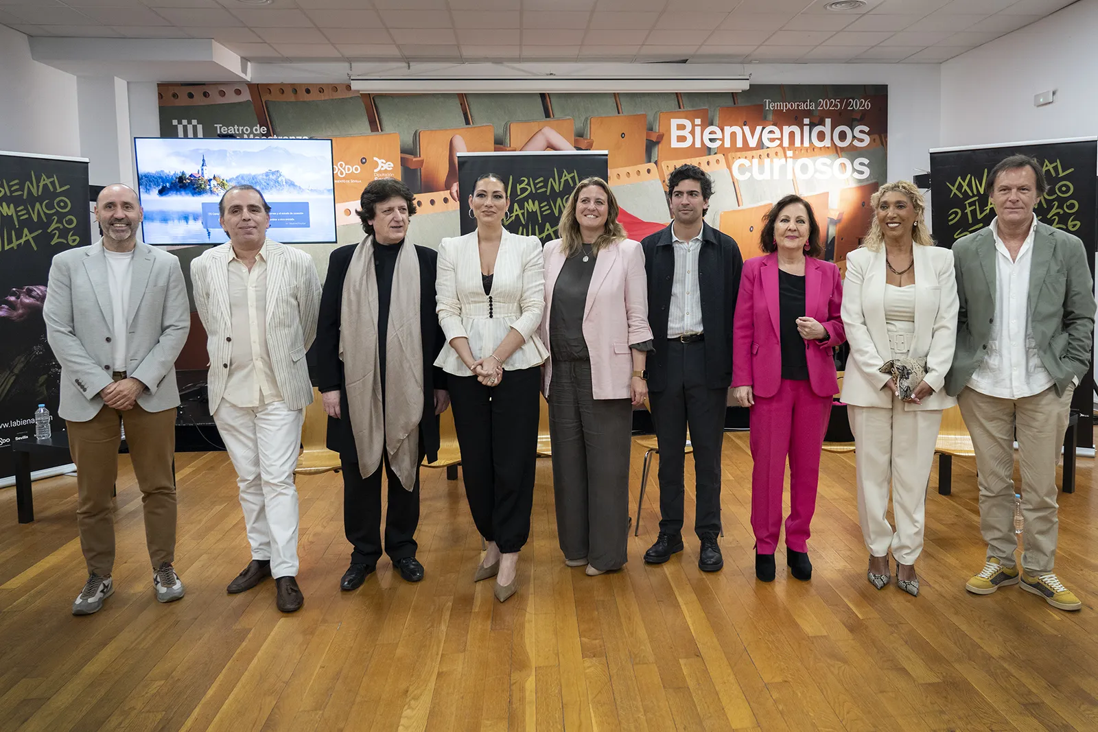 Presentación de la programación del Teatro de la Maestranza durante la XXIV Bienal de Flamenco de Sevilla. Foto: Laura León