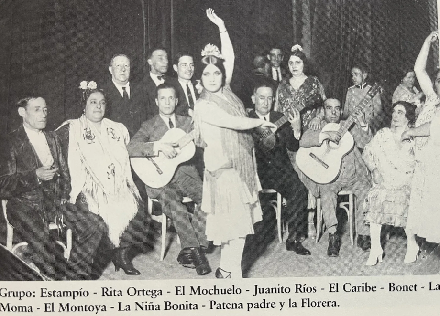 Fotografía tomada del libro de Juan Rondón Rodríguez, 'Recuerdos y confesiones del cantaor Rafael Pareja, de Triana' (Córdoba: La Posada, 2004).