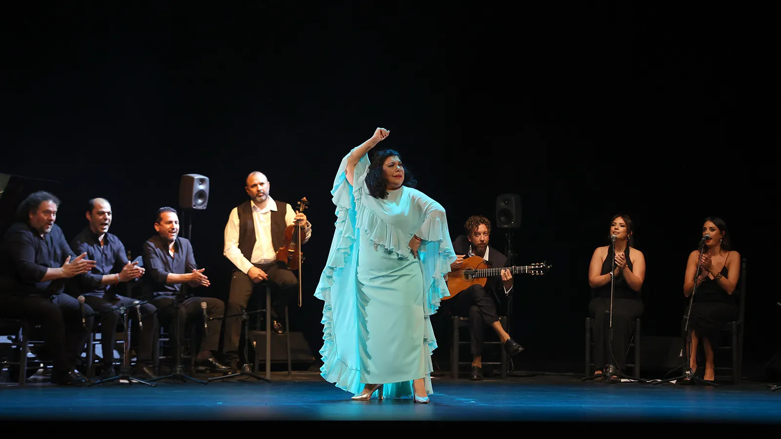 La Macanita canta a Antonio Gallardo. Teatro Villamarta, Jerez. 18 abril 2026. Foto: Cedida por Compañía Macanita