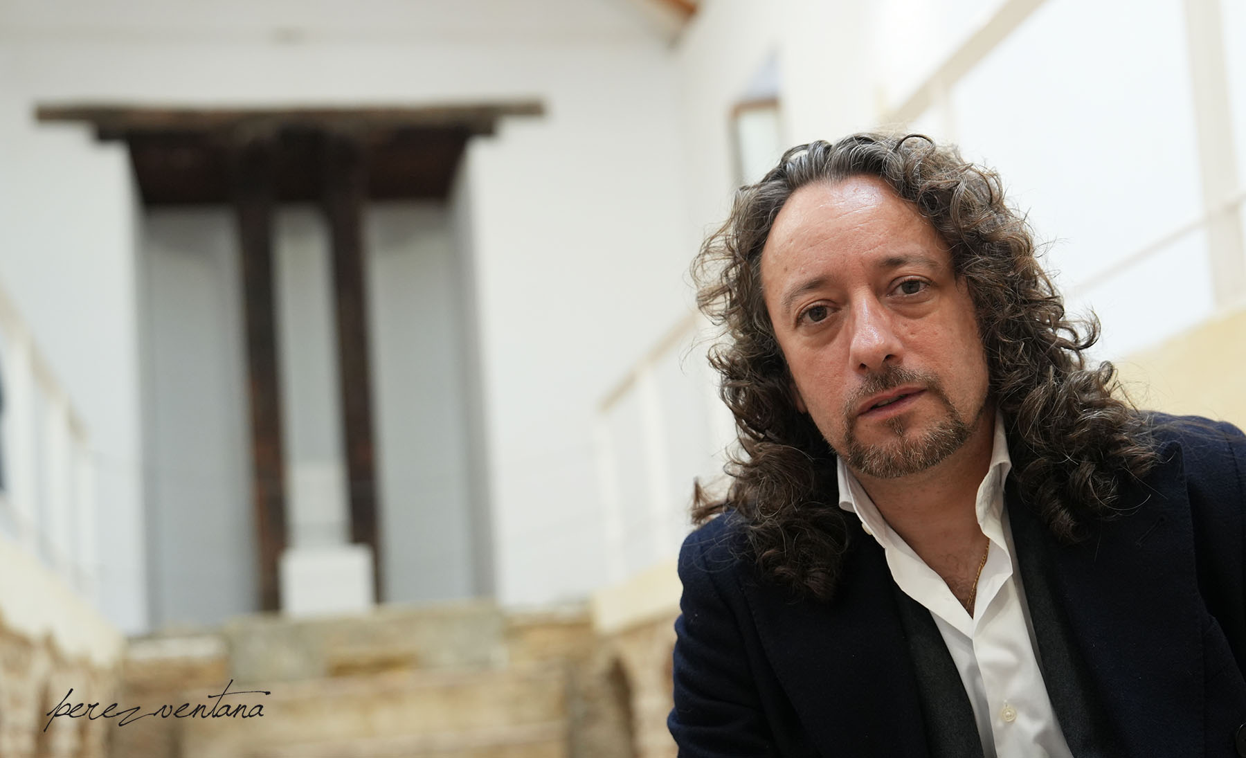 El guitarrista sevillano Raúl El Perla, enero 2025. Foto: perezventana