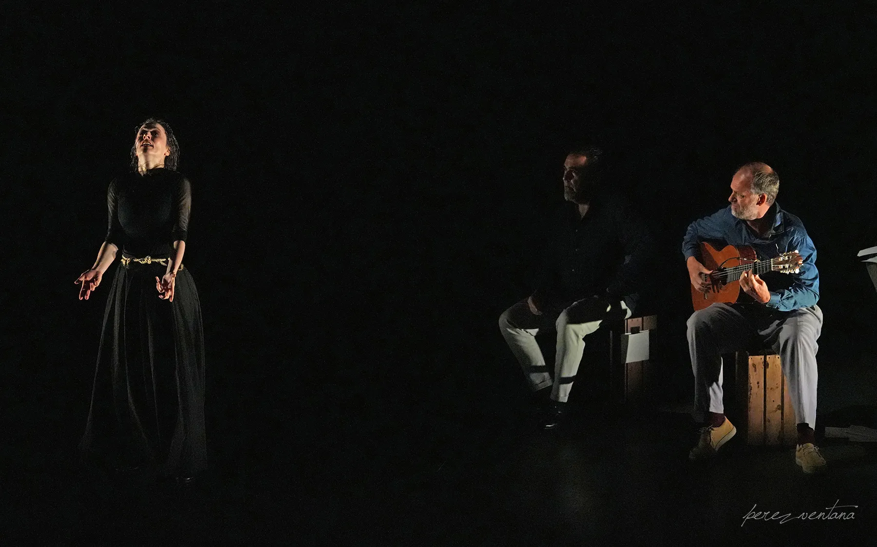 'A mí me llaman el loko', de Tino van der Sman, Cristina Hall y David Lagos. Estreno absoluto en el IV Festival Guirijondo. Teatro Carlos Álvarez-Nóvoa, Palomares del Río (Sevilla). 5 junio 2026. Foto: perezventana