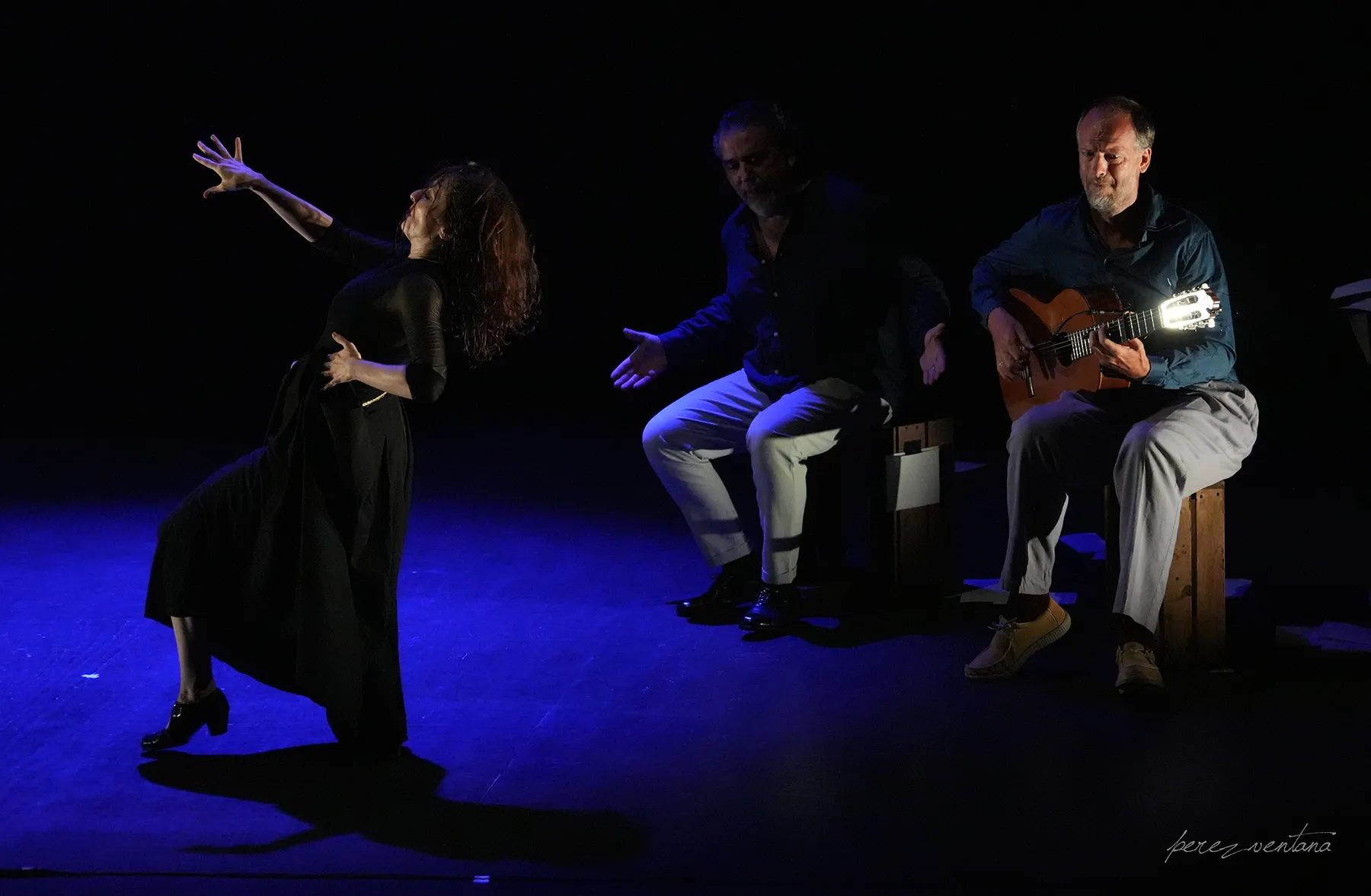 'A mí me llaman el loko', de Tino van der Sman, Cristina Hall y David Lagos. Estreno absoluto en el IV Festival Guirijondo. Teatro Carlos Álvarez-Nóvoa, Palomares del Río (Sevilla). 5 junio 2026. Foto: perezventana