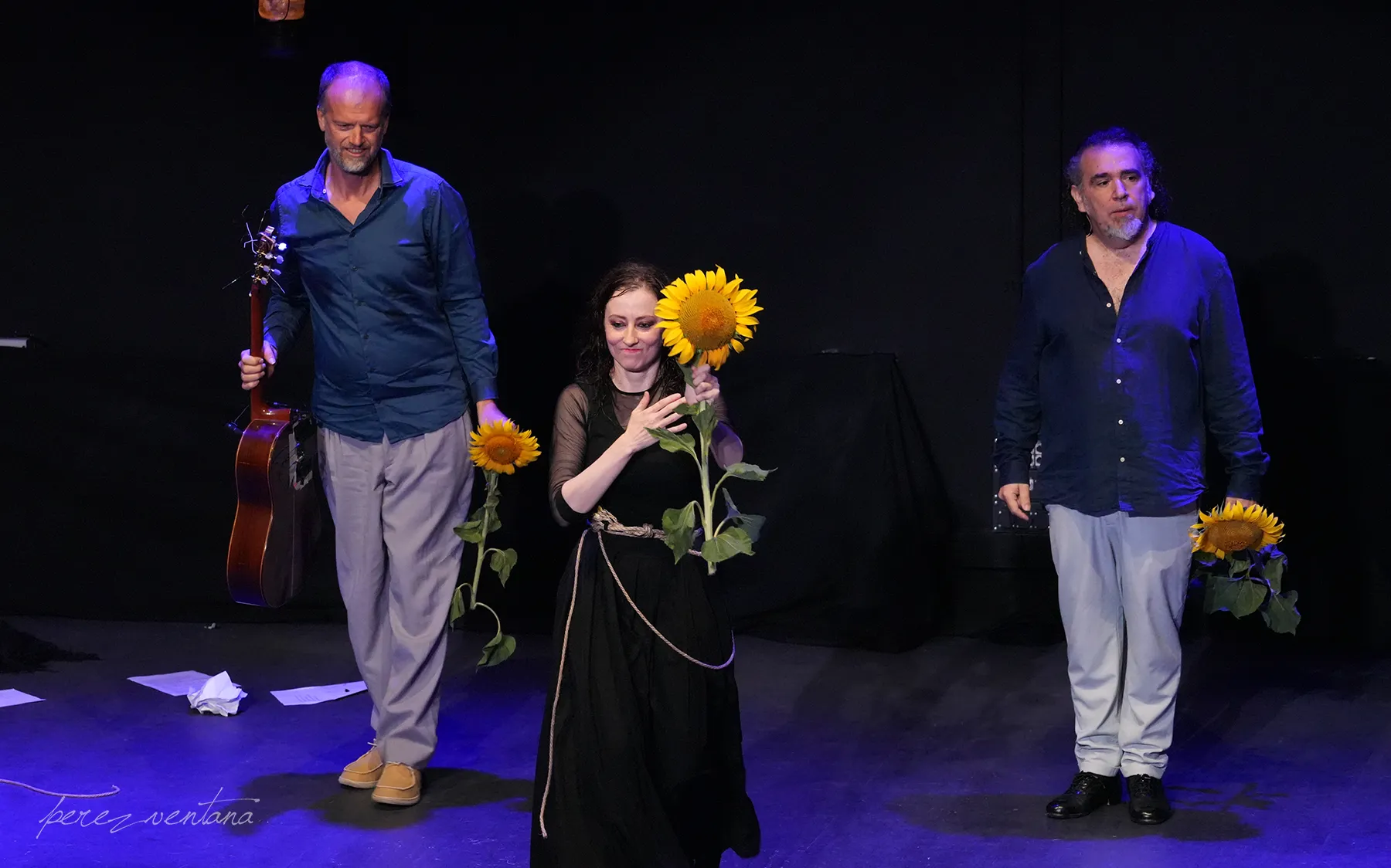 'A mí me llaman el loko', de Tino van der Sman, Cristina Hall y David Lagos. Estreno absoluto en el IV Festival Guirijondo. Teatro Carlos Álvarez-Nóvoa, Palomares del Río (Sevilla). 5 junio 2026. Foto: perezventana
