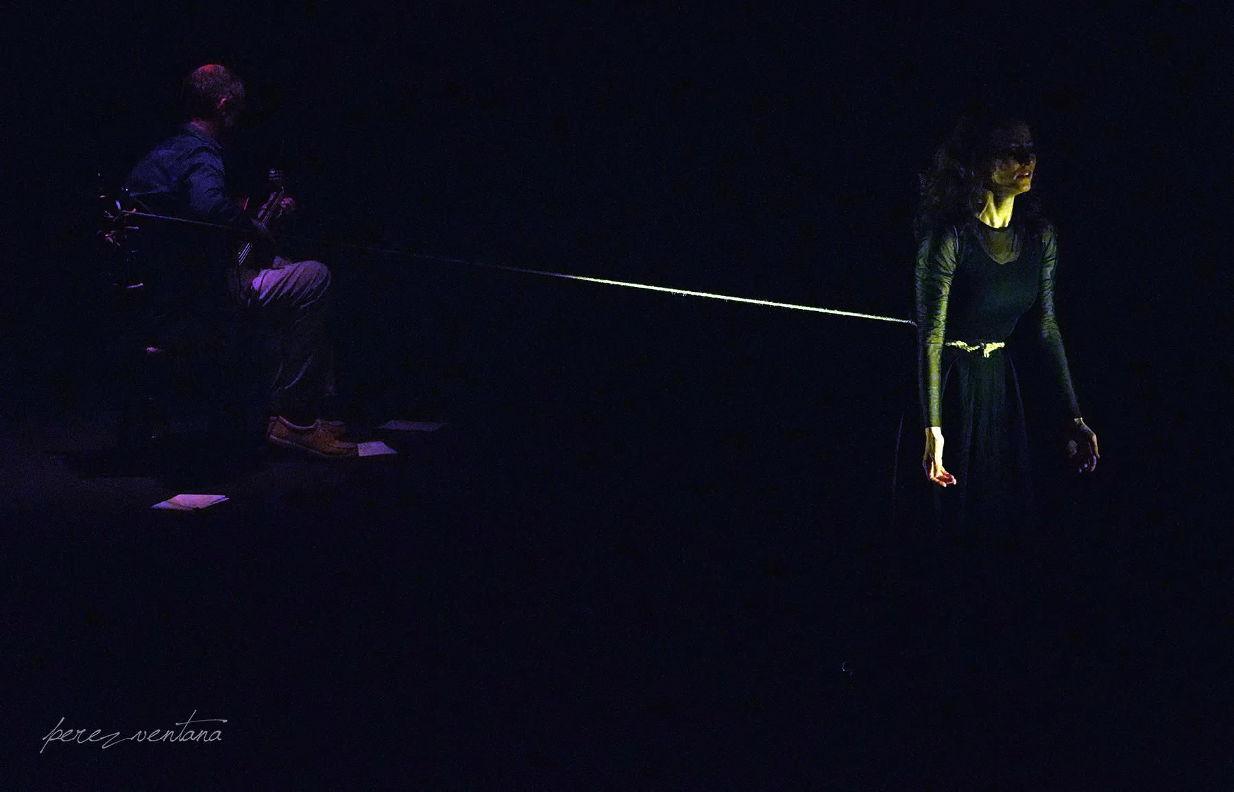 'A mí me llaman el loko', de Tino van der Sman, Cristina Hall y David Lagos. Estreno absoluto en el IV Festival Guirijondo. Teatro Carlos Álvarez-Nóvoa, Palomares del Río (Sevilla). 5 junio 2026. Foto: perezventana