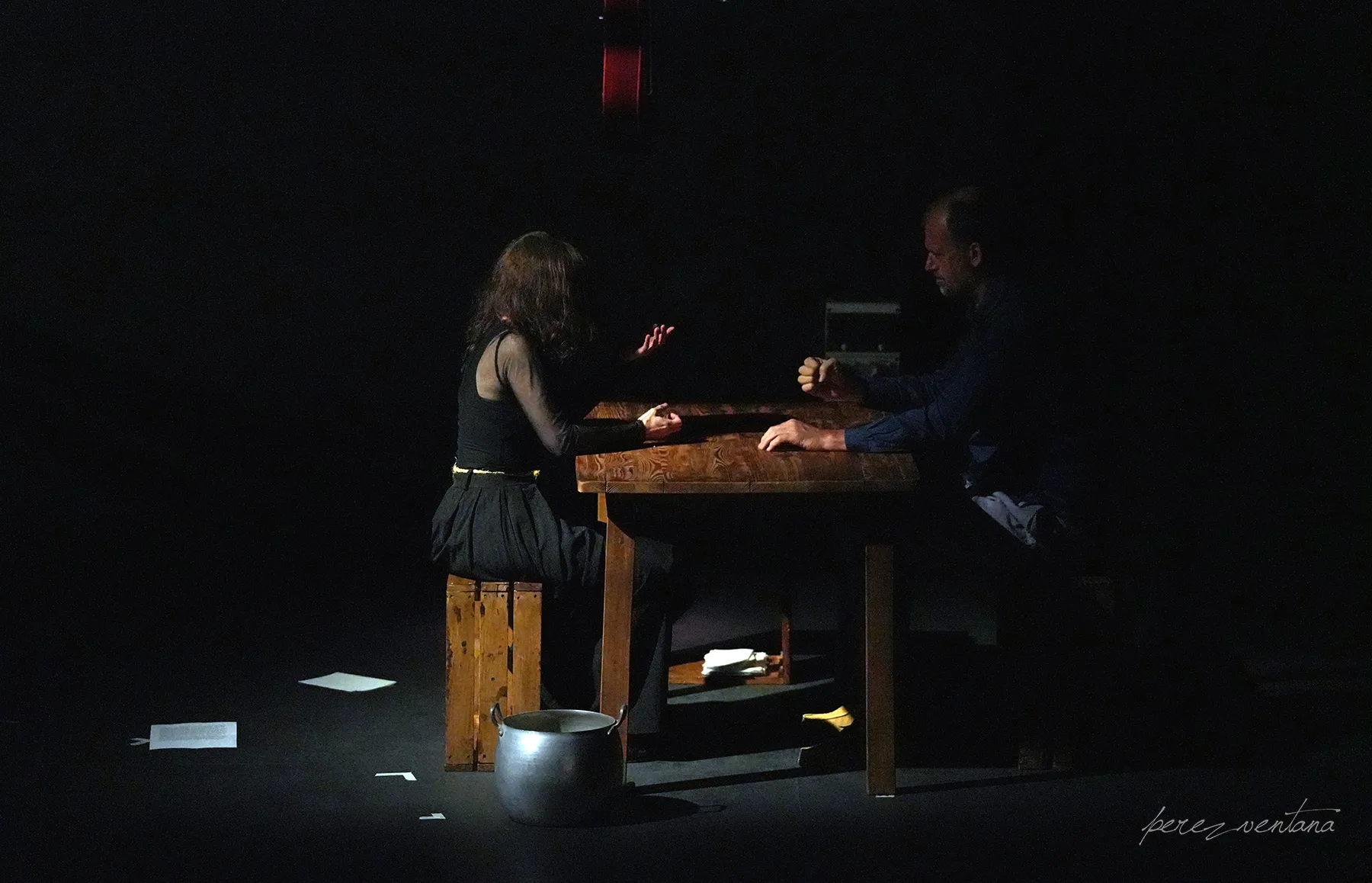 'A mí me llaman el loko', de Tino van der Sman, Cristina Hall y David Lagos. Estreno absoluto en el IV Festival Guirijondo. Teatro Carlos Álvarez-Nóvoa, Palomares del Río (Sevilla). 5 junio 2026. Foto: perezventana
