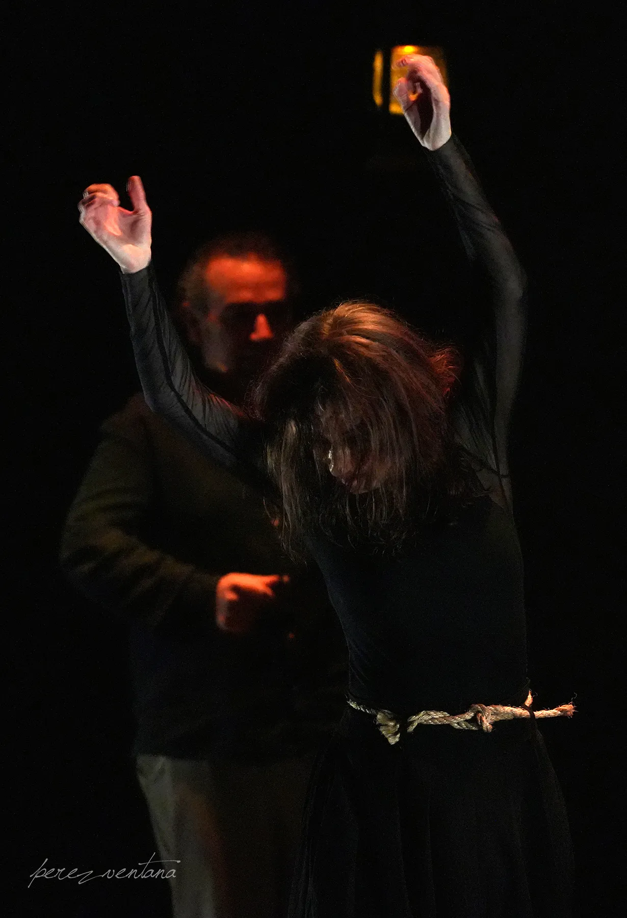 'A mí me llaman el loko', de Tino van der Sman, Cristina Hall y David Lagos. Estreno absoluto en el IV Festival Guirijondo. Teatro Carlos Álvarez-Nóvoa, Palomares del Río (Sevilla). 5 junio 2026. Foto: perezventana