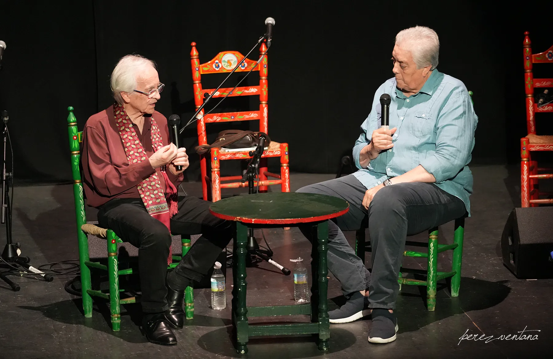 Paco Peña y Manuel Bohórquez. IV Festival Guirijondo. Teatro Carlos Álvarez-Nóvoa, Palomares del Río (Sevilla). 4 junio 2026. Foto: perezventana