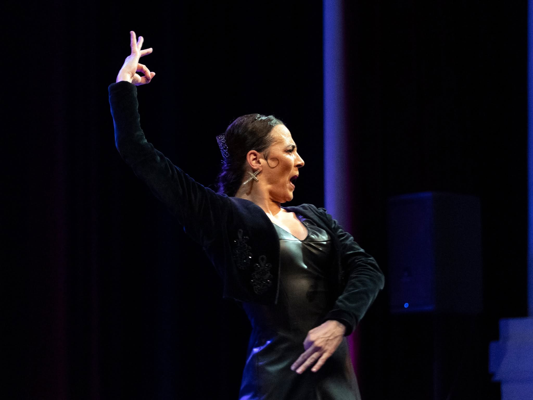 'Central', de Lucía Álvarez 'La Piñona'. Jueves Flamencos de Cajasol. Teatro de la Fundación Cajasol, Sevilla. 11 de mayo de 2026. Foto: Remedios Malvarez