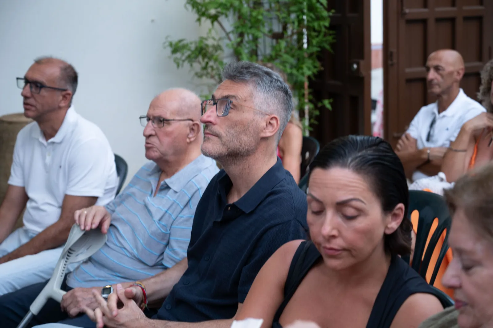 Angelita Montoya y José Gálvez. LII Festival de Cante Flamenco de Moguer. Casa Museo Zenobia y Juan Ramón, Moguer (Huelva). Foto: Ayto Moguer