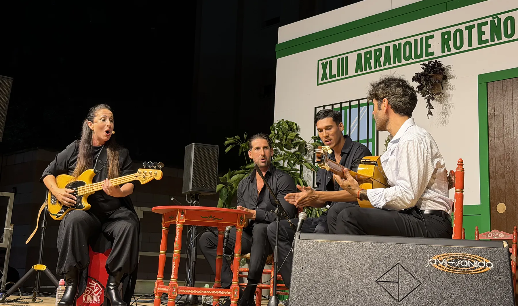 XLIII Festival Flamenco El Arranque Roteño. Colegio Eduardo Lobillo, Rota (Cádiz). 8 agosto 2026. Foto: Juan Garrido