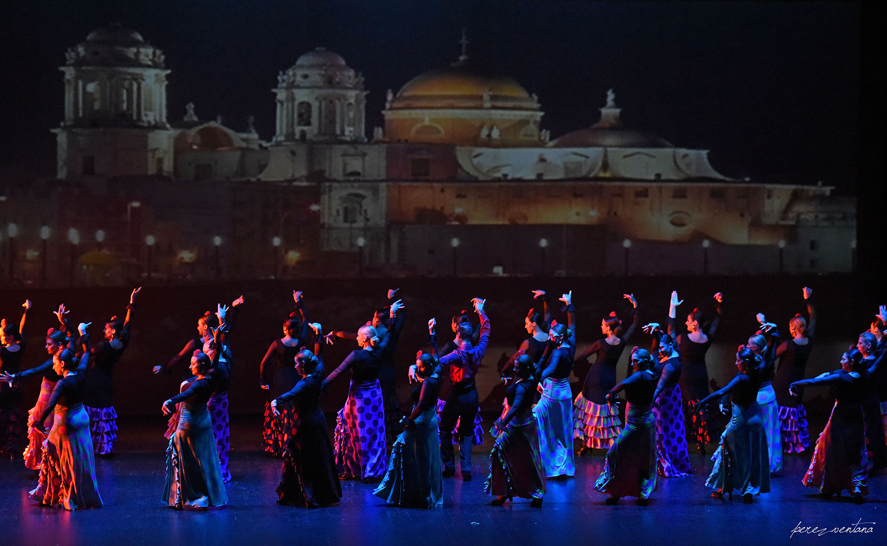 Espectáculo flamenco en el Teatro Revellín, Ceuta. Foto: perezventana