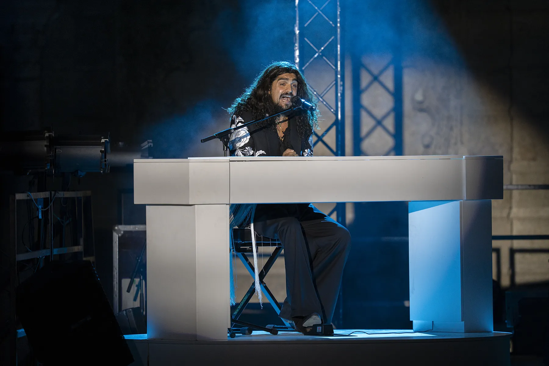 'De oro y marfil', de Israel Fernández. XXIV Bienal de Flamenco de Sevilla. Real Alcázar. 14 sep 2026. Foto: Archivo fotográfico Bienal @Laura León