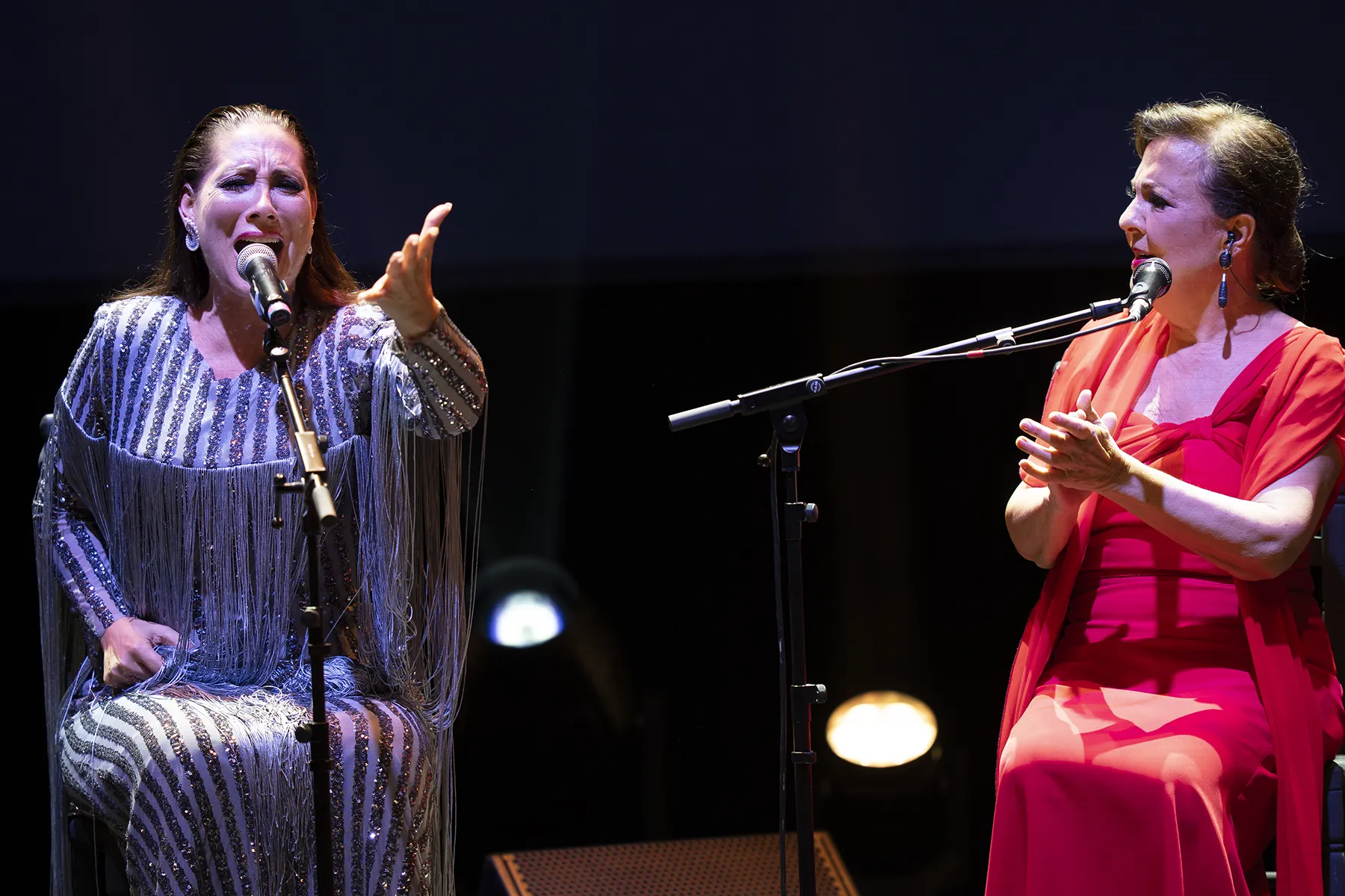 'Perlas a millares (30º aniversario de la Antología de la Mujer en el Cante)', de Carmen Linares. XXIV Bienal de Flamenco de Sevilla. Teatro de la Maestranza. 3 oct 2026. Foto: Archivo fotográfico Bienal @Laura León