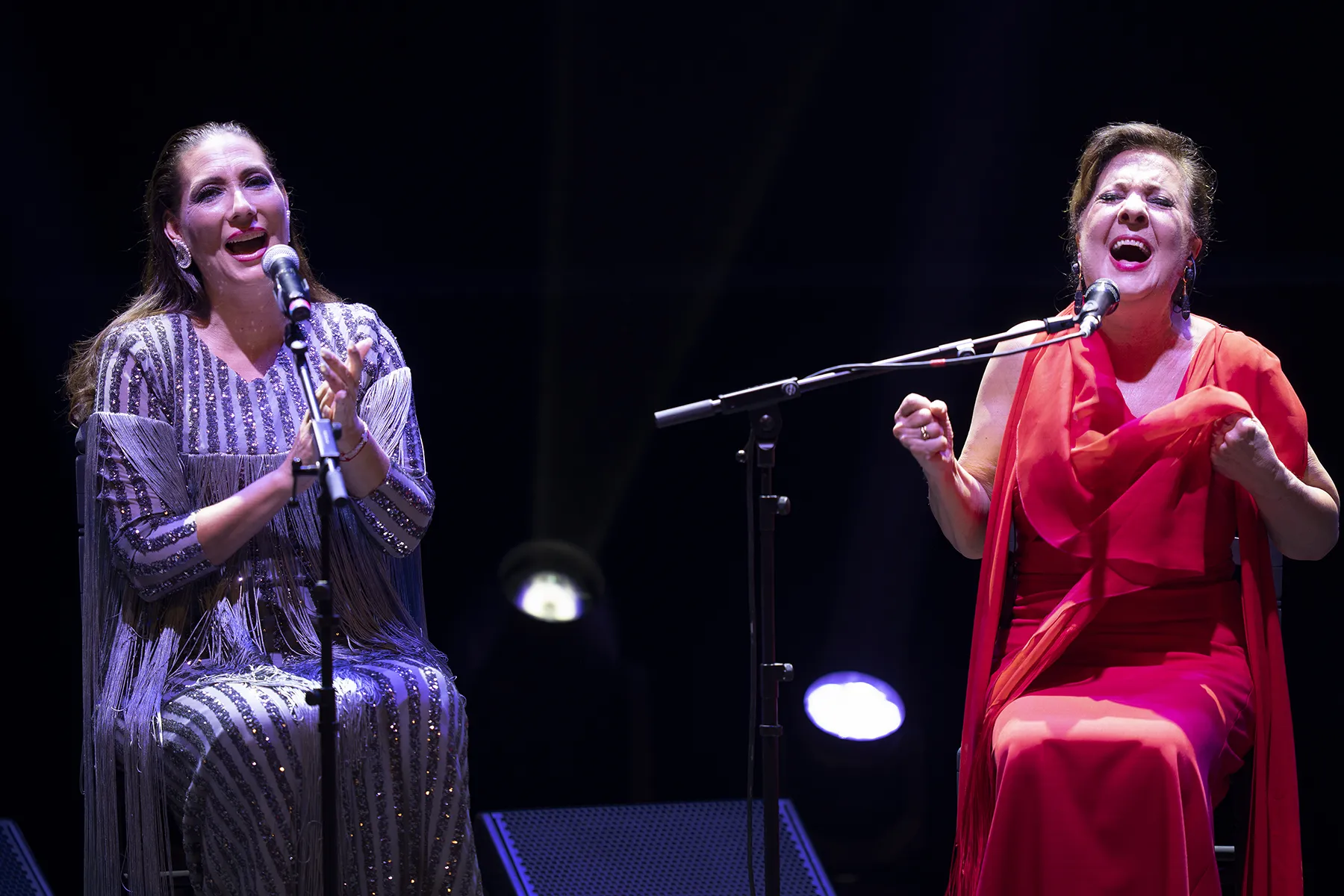 'Perlas a millares (30º aniversario de la Antología de la Mujer en el Cante)', de Carmen Linares. XXIV Bienal de Flamenco de Sevilla. Teatro de la Maestranza. 3 oct 2026. Foto: Archivo fotográfico Bienal @Laura León